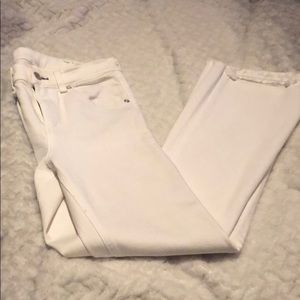 Rag & Bone/Jean Mid Rise  Jean in white